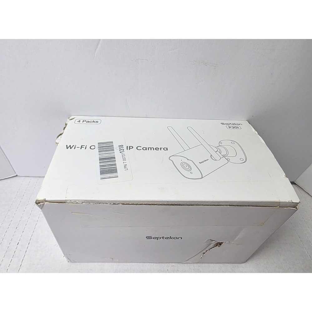 Septekon P30i Wifi‎ Security Camera 4 pack New